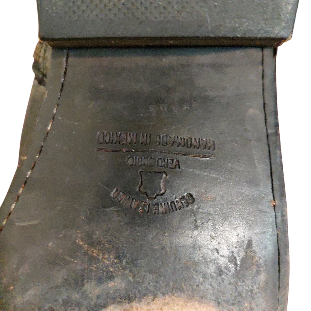 LIBERTY Metallic Black Distressed Leather Ankle Boots 